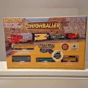 Bachmann Highballer N Scale Electric Train Set Complete Ready-to-Run